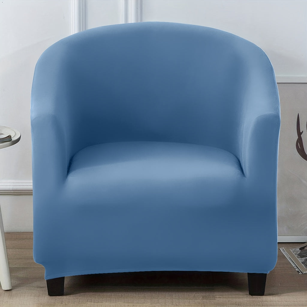 Housse de canapé extensible en fibre de lait pour fauteuil, détail de la finition