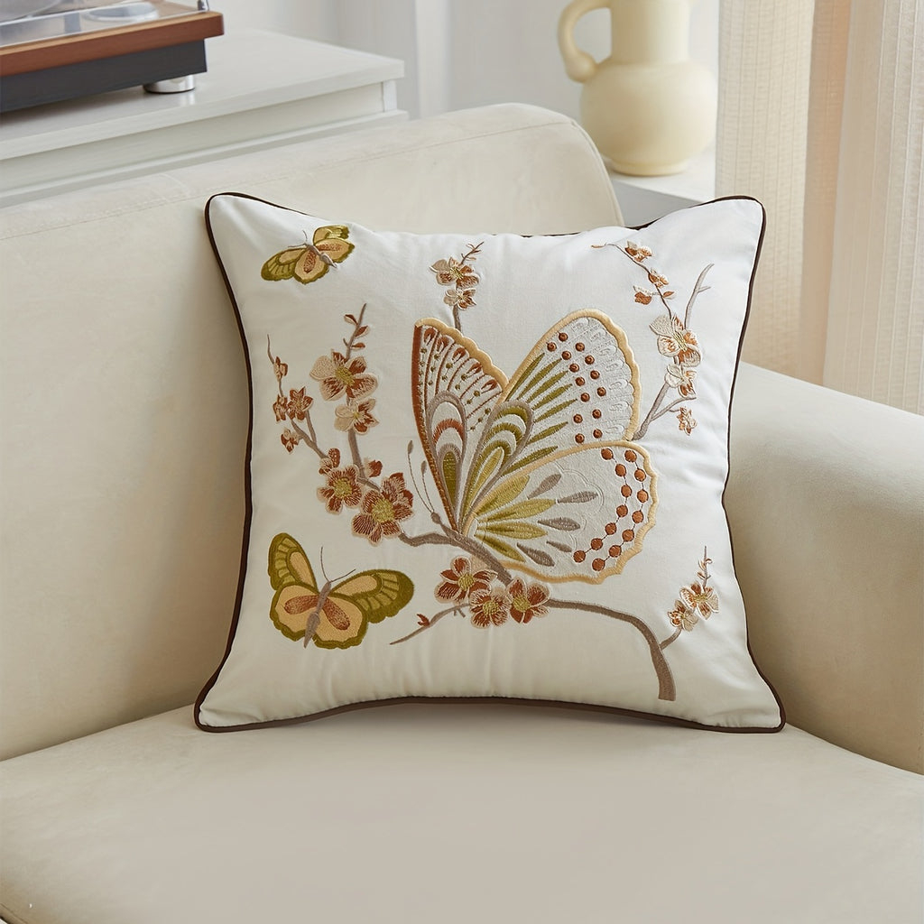 Housse de coussin d'esprit campagne, visuel produit