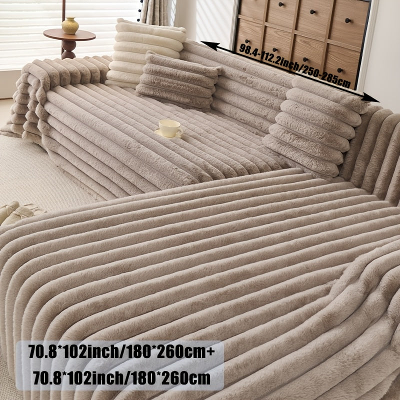 Housse de coussin épaisse en polyester antidérapante, mise en situation