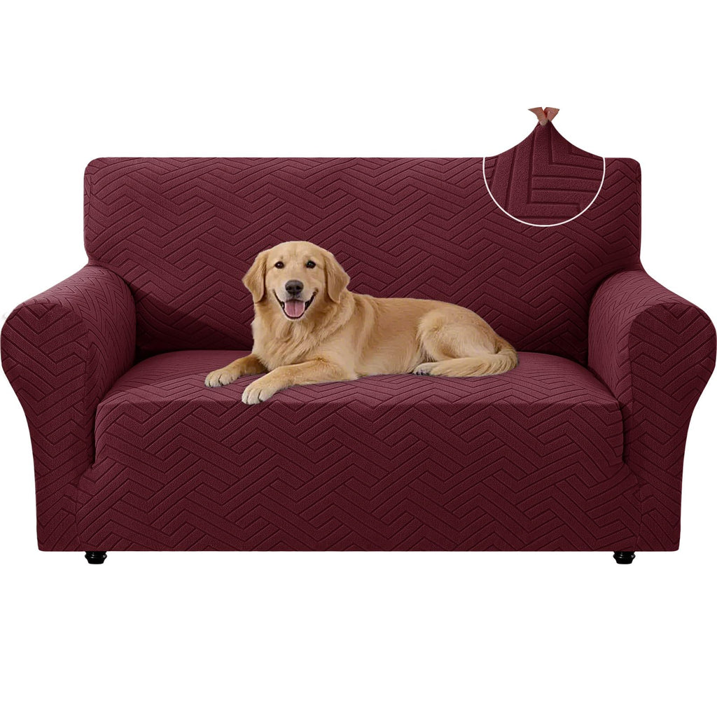Housse de canapé épaisse extensible en polyester, autre coloris