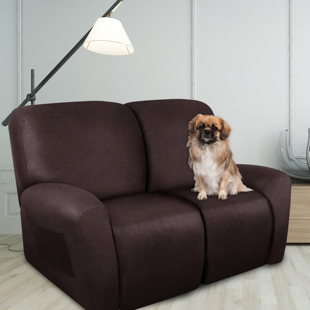 Housse de fauteuil extensible en fibre de lait, autre coloris