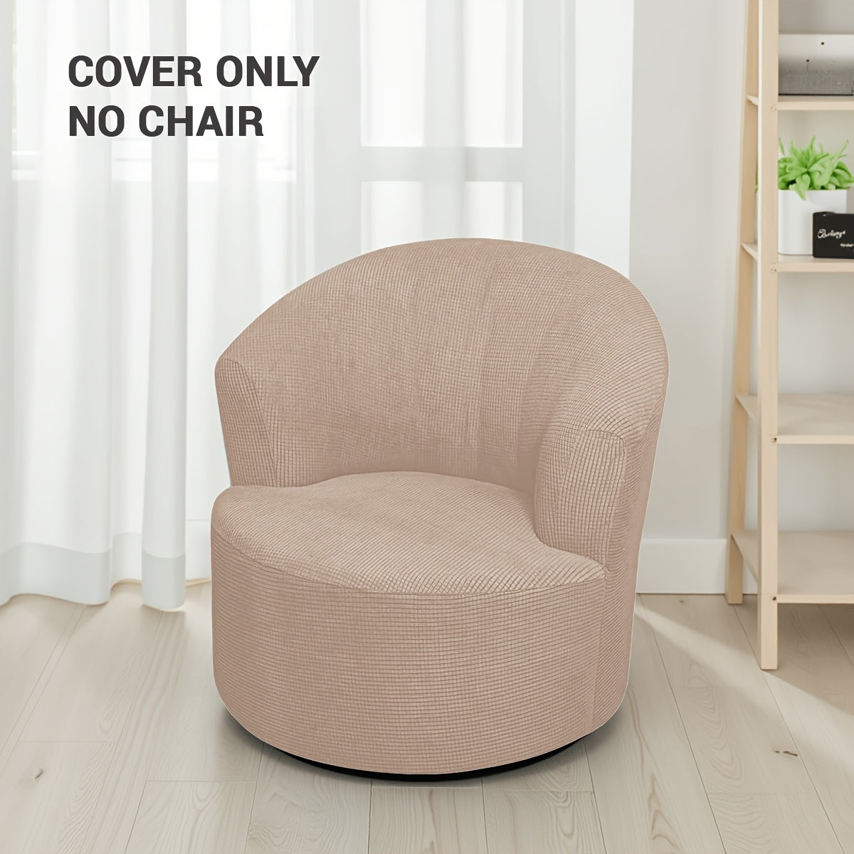 Housse de fauteuil extensible en velours côtelé jacquard pour fauteuil, compatible fauteuil Image