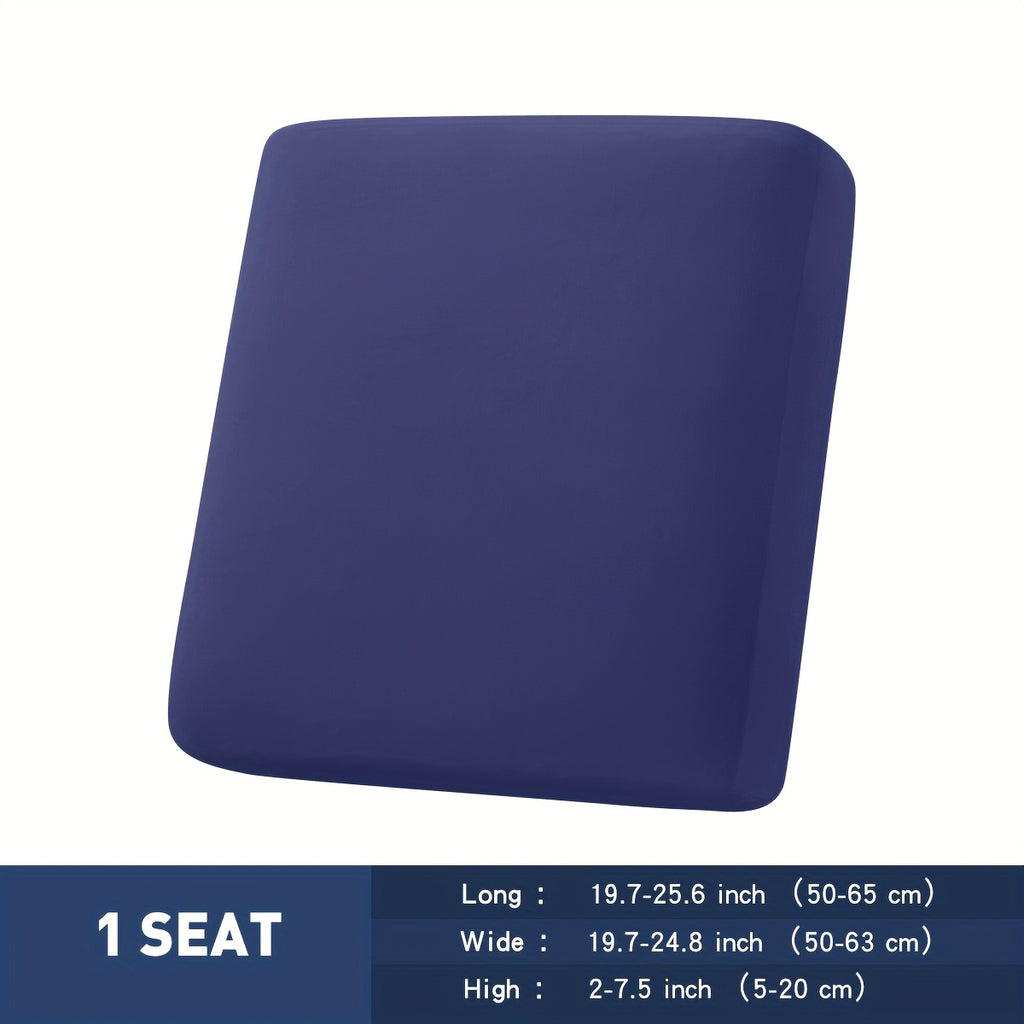 Housse de coussin légère extensible en fibre de lait, vue d'ensemble