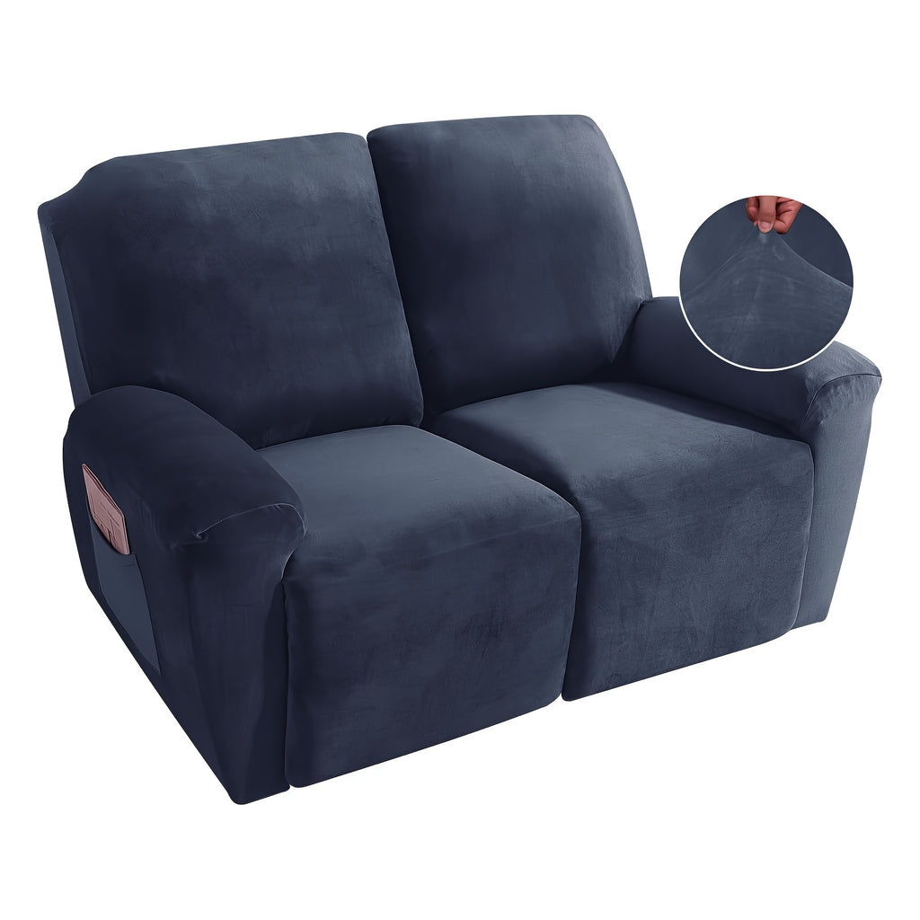 Housse de fauteuil en polaire jacquard, tissu de 200 à 250 g/m²