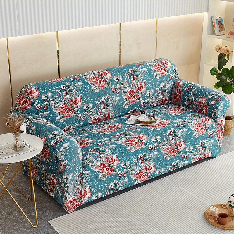 Housse de canapé légère extensible en fibre de lait matelassée, visuel produit