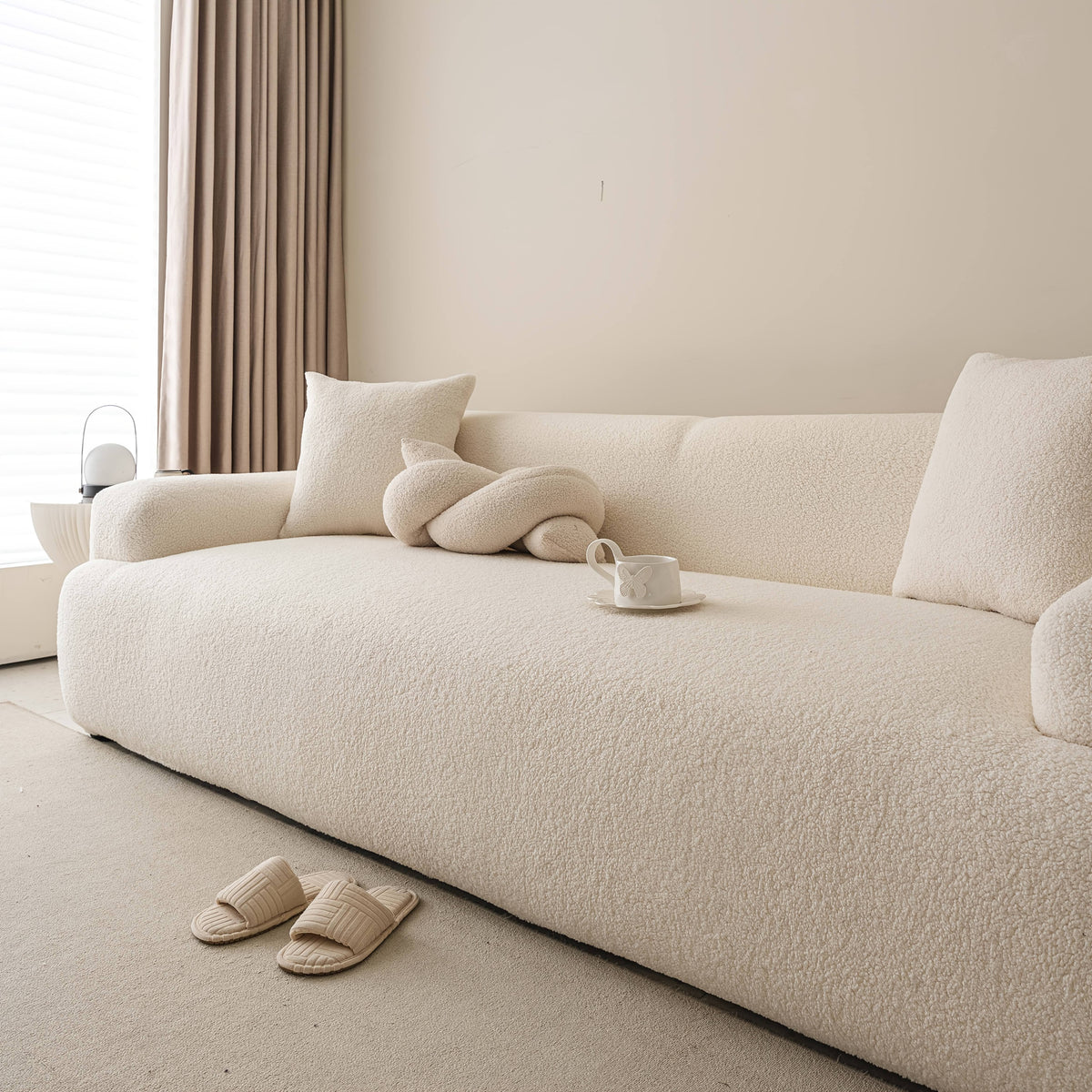 Housse de canapé épaisse en velours, compatible fauteuil, canapé deux places, canapé trois places