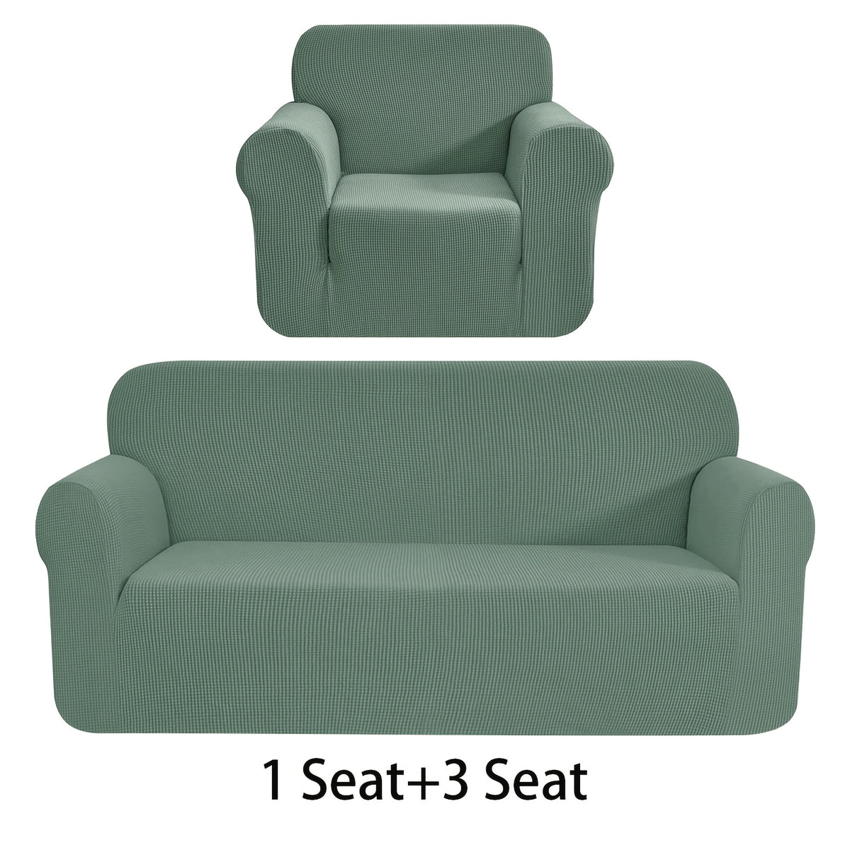 Housse de canapé extensible en polaire jacquard anti-griffes, autre coloris