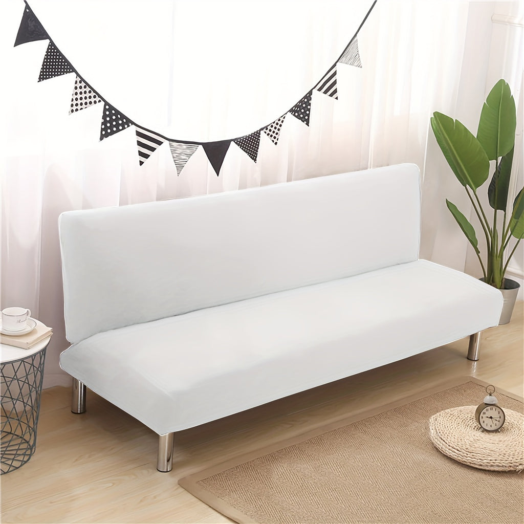 Housse de canapé extensible en fibre de lait, gros plan sur le tissu