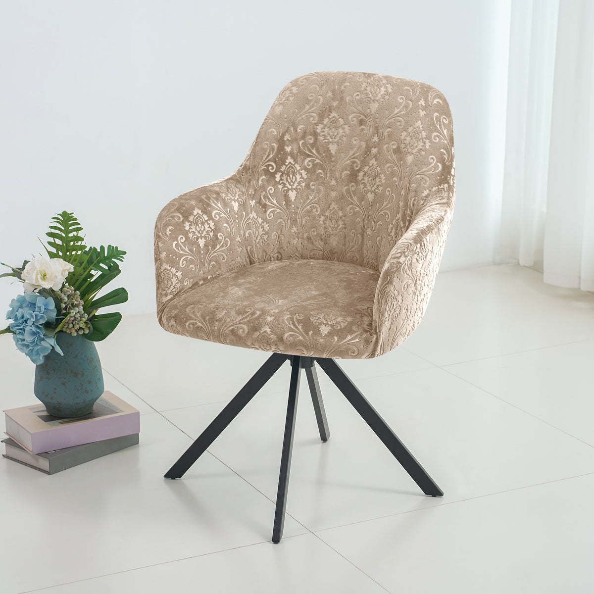 Housse de canapé extensible en velours à maille gaufrée, tissu de 200 à 250 g/m²