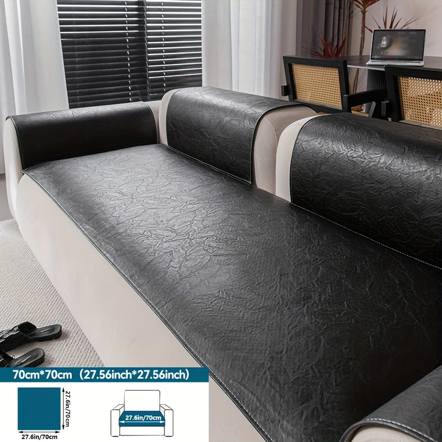 Housse de coussin en polyester antidérapante à housses séparées, autre coloris