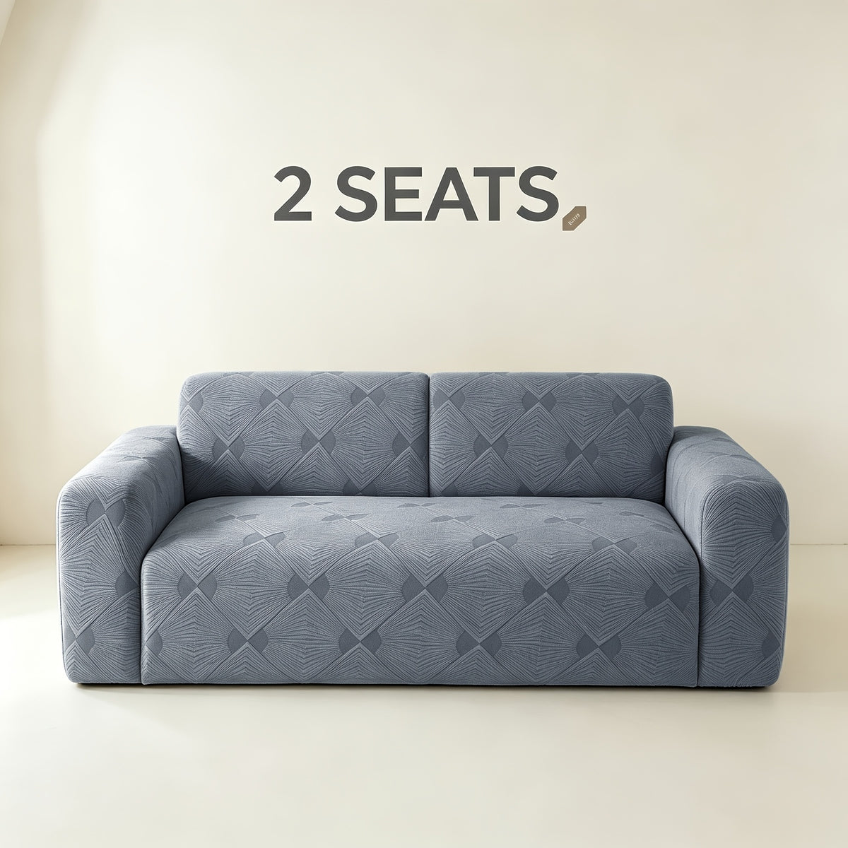 Housse de canapé extensible en polaire jacquard à rayures, compatible fauteuil, canapé deux places, canapé trois places