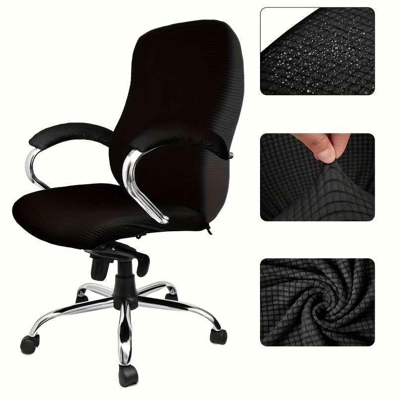 Housse de canapé en polyester, gros plan sur le tissu