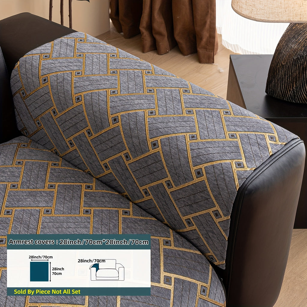 Housse de coussin en chenille antidérapante d'esprit bohème, mise en situation