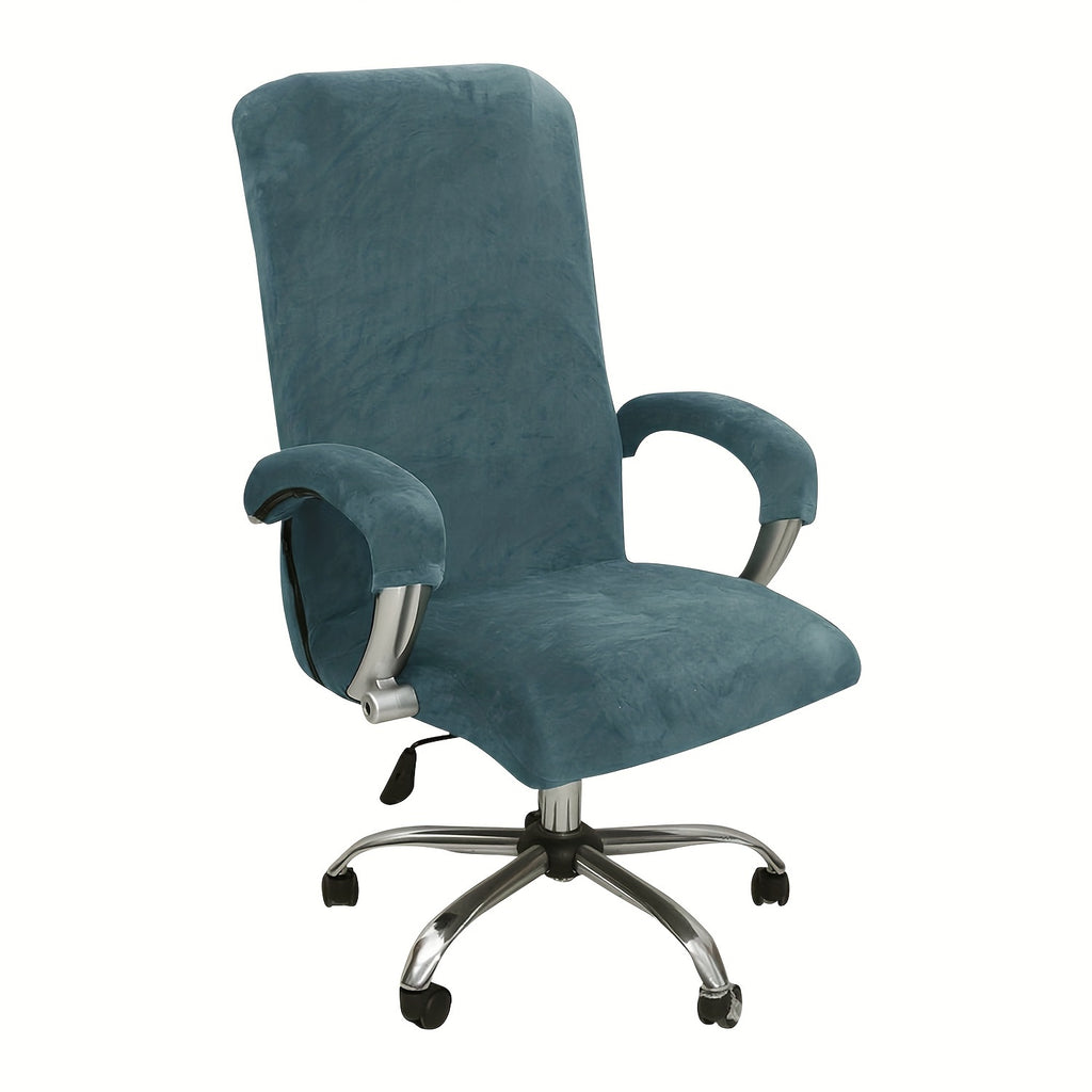 Housse de chaise extensible en polyester, housse posée