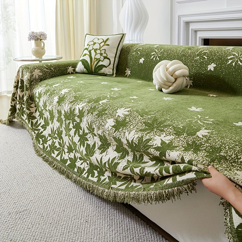 Housse de canapé épaisse en chenille, autre coloris