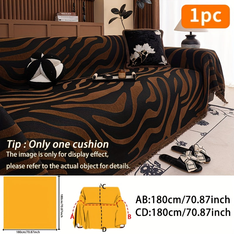 Housse de canapé épaisse en chenille antidérapante, tissu de 300 à 350 g/m²