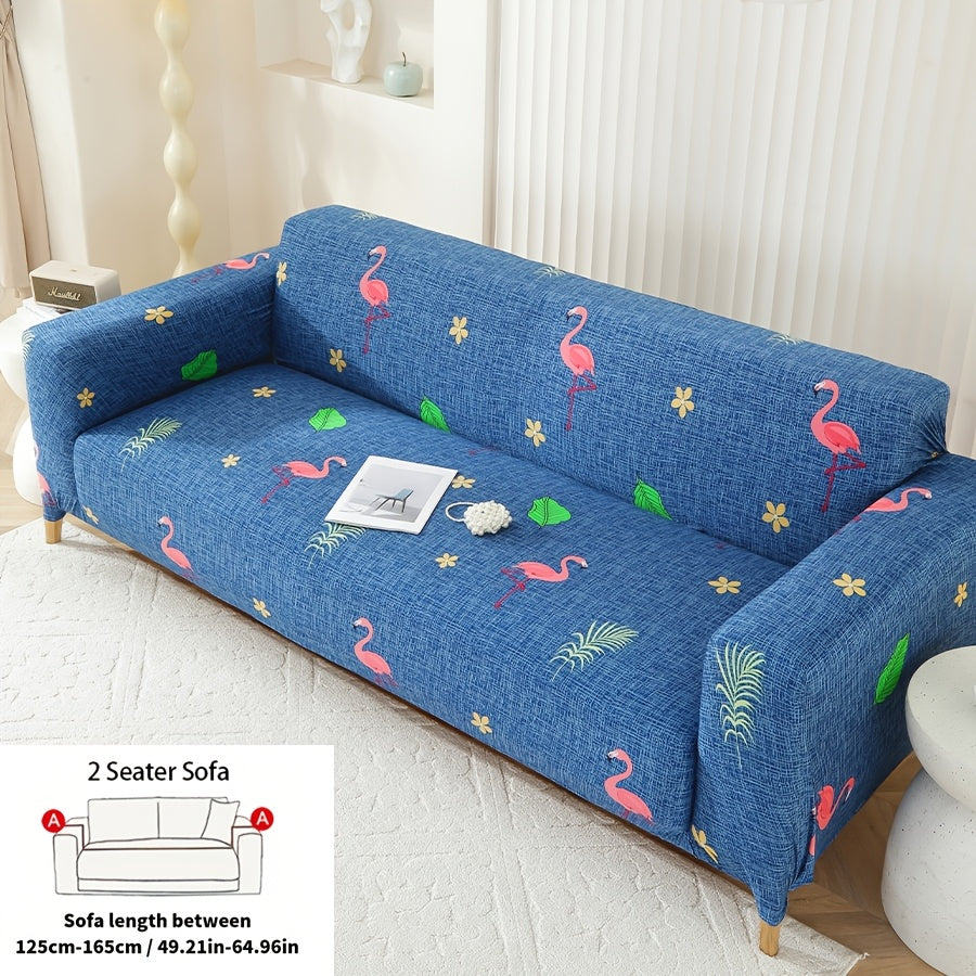 Housse de canapé légère extensible en fibre de lait, compatible fauteuil, canapé deux places, canapé trois places