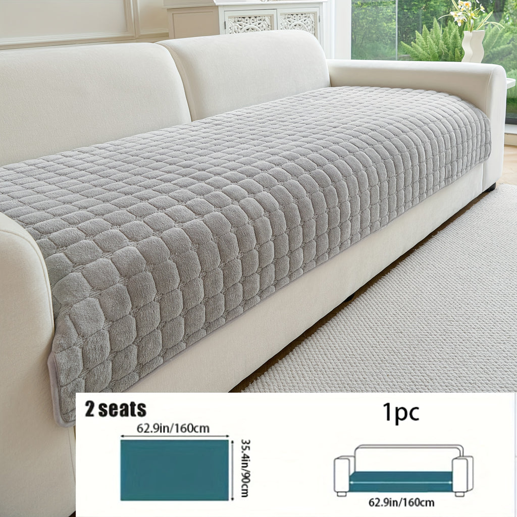 Housse de coussin matelassée, gros plan sur le tissu