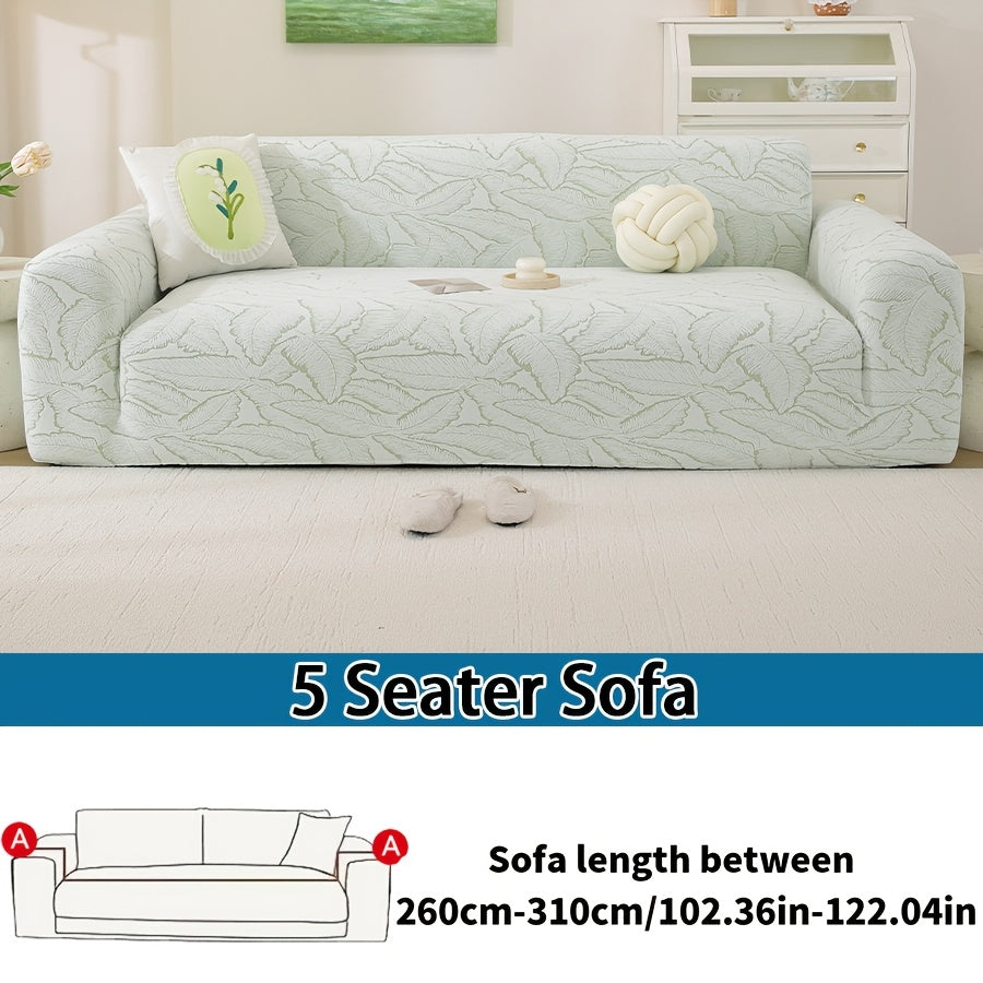 Housse de canapé extensible en polyester, détail de la finition