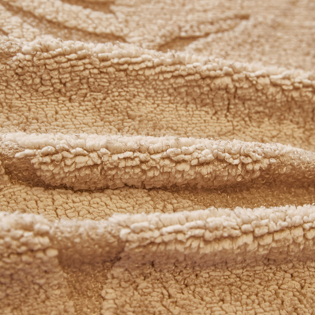 Housse de canapé en jacquard à motif feuillage antidérapante, visuel produit