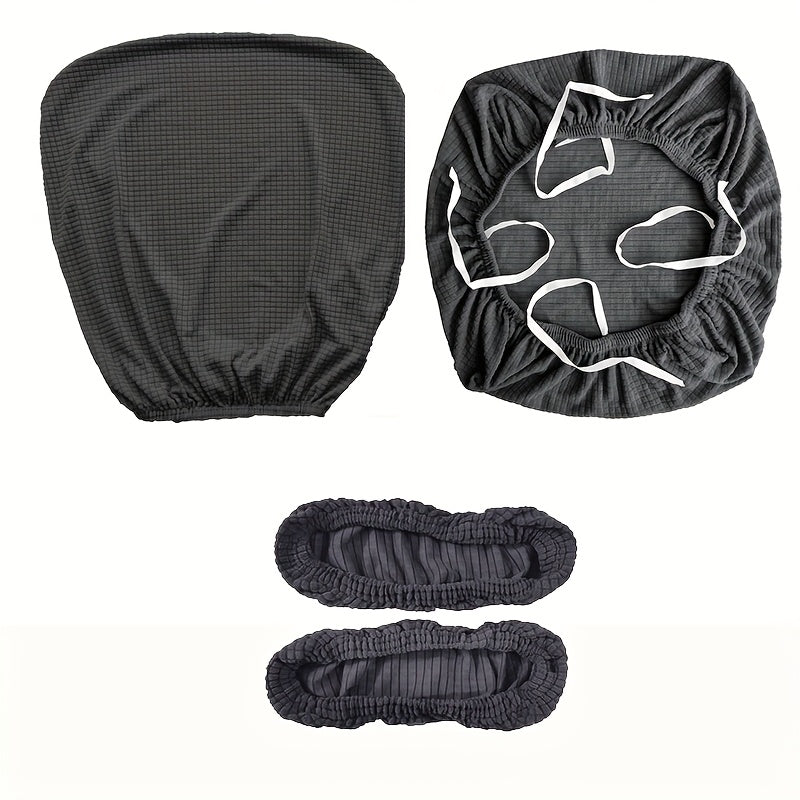 Housse de canapé extensible en peluche jacquard, housse posée