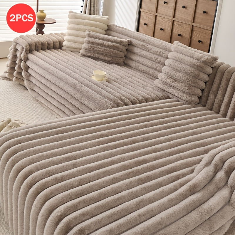 Housse de coussin épaisse en polyester antidérapante, mise en situation
