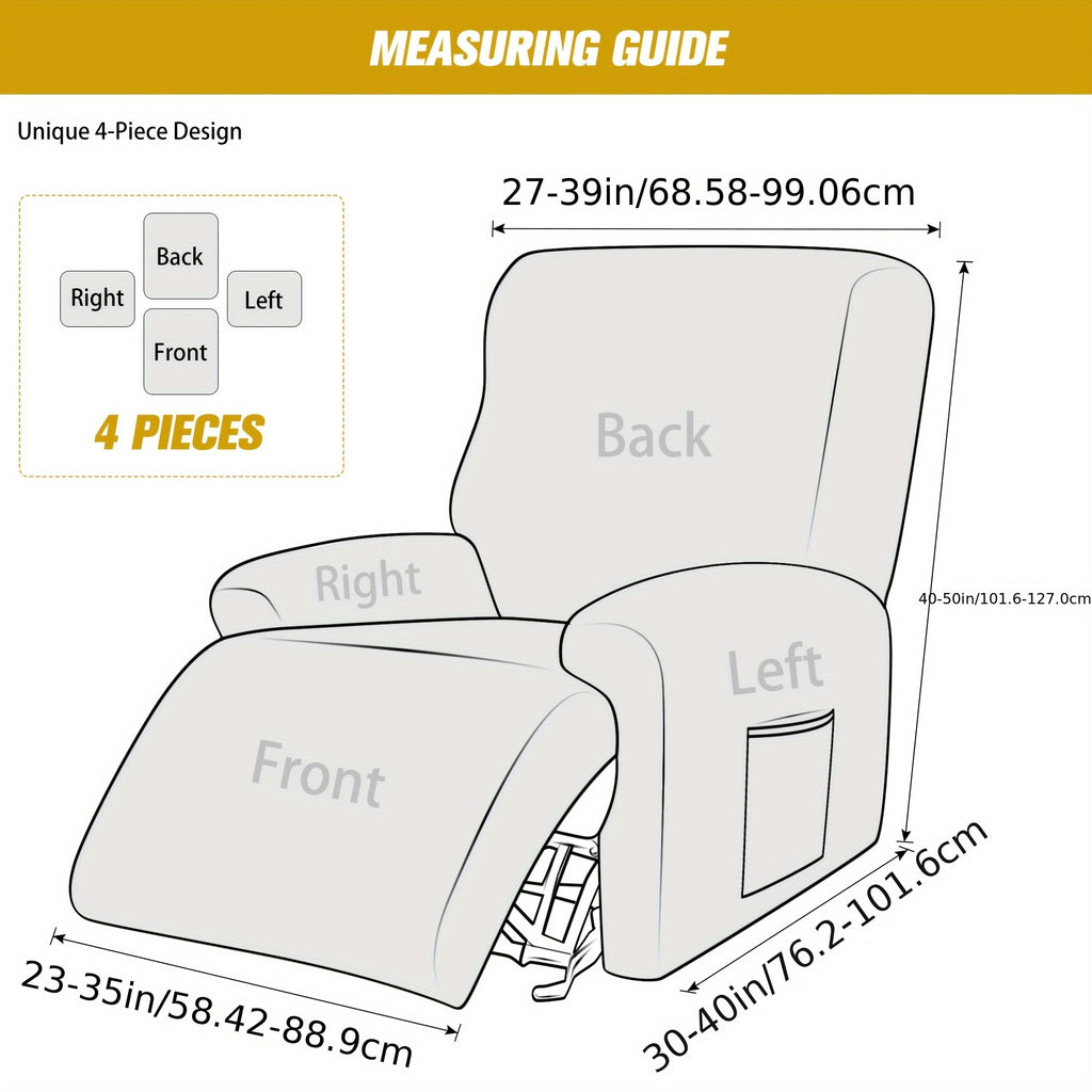 Housse de canapé extensible en velours, visuel produit