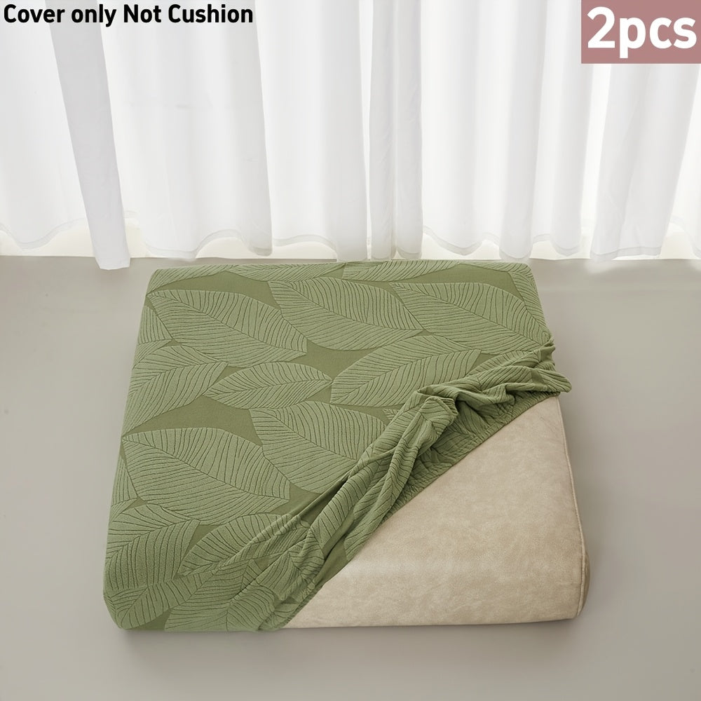 Housse de coussin en jacquard, vue de dos
