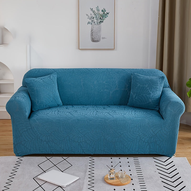 Housse de canapé extensible en tissu matelassé matelassée antidérapante, housse posée