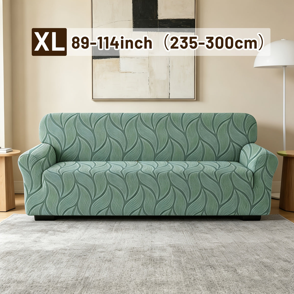 Housse de canapé extensible en polaire jacquard, autre coloris