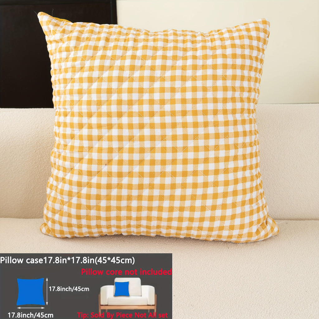 Housse de canapé épaisse matelassée — détail de la matière : tissu matelassé