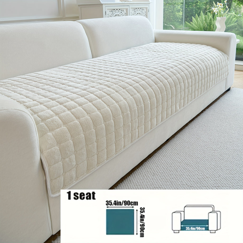 Housse de coussin matelassée, détail de la finition