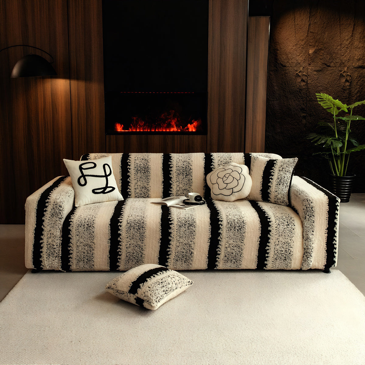 Housse de canapé légère en peluche Image