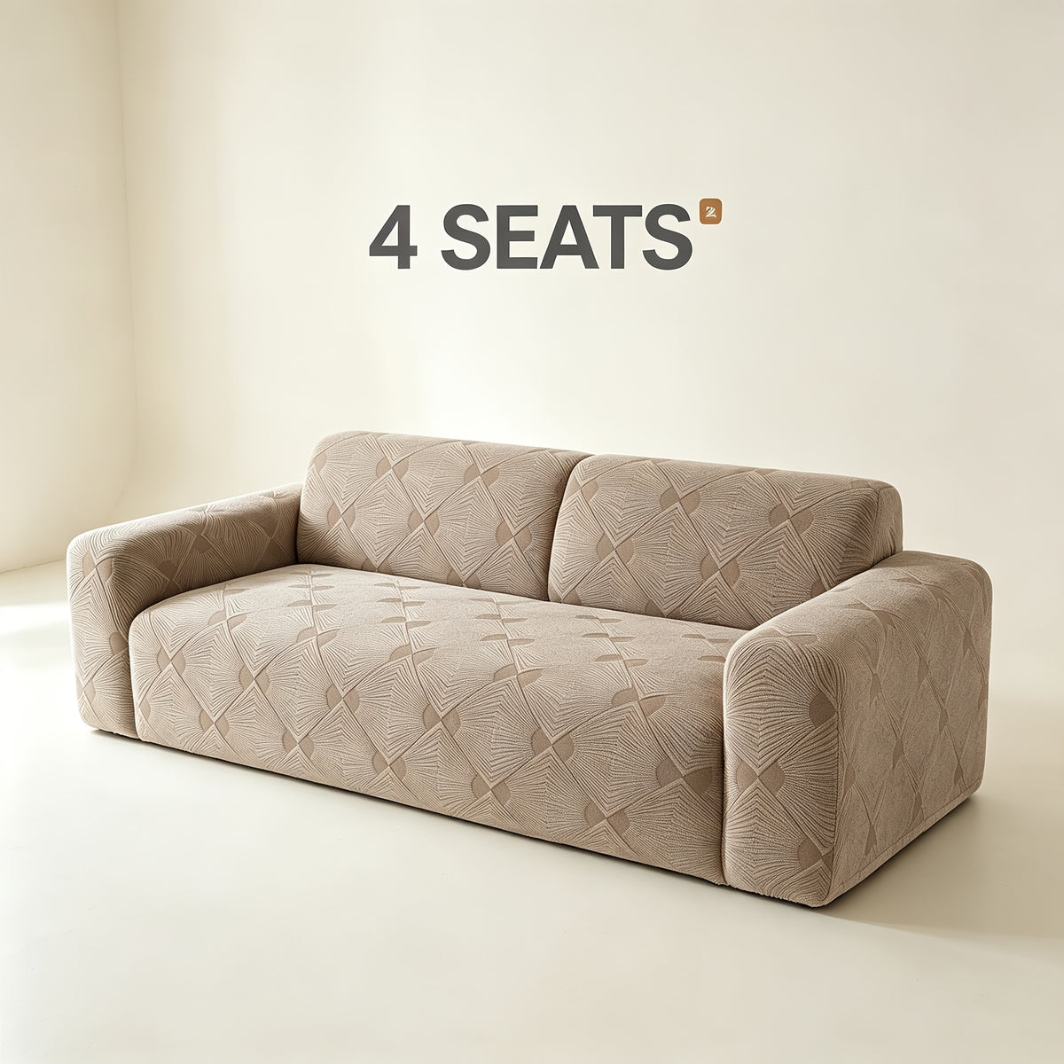 Housse de canapé extensible en polaire jacquard à rayures, autre coloris