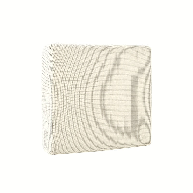 Housse de coussin extensible en velours côtelé jacquard Image