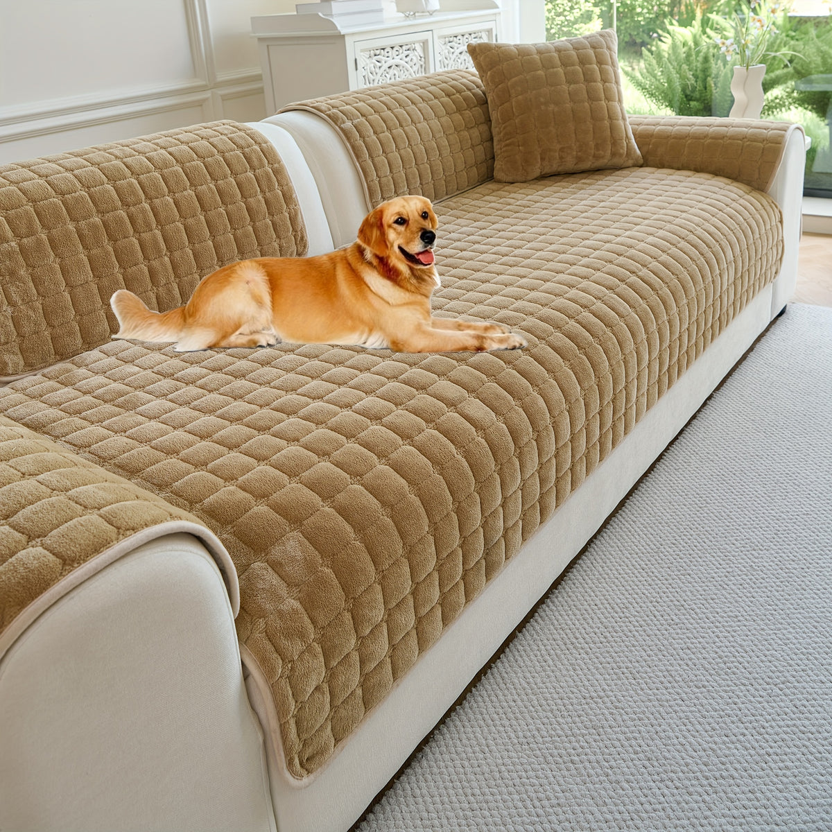 Housse de coussin matelassée Image