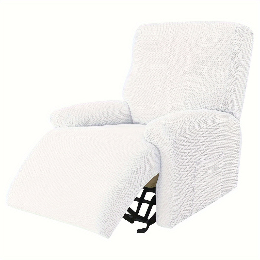Housse de canapé extensible en polaire jacquard à housses séparées, visuel produit