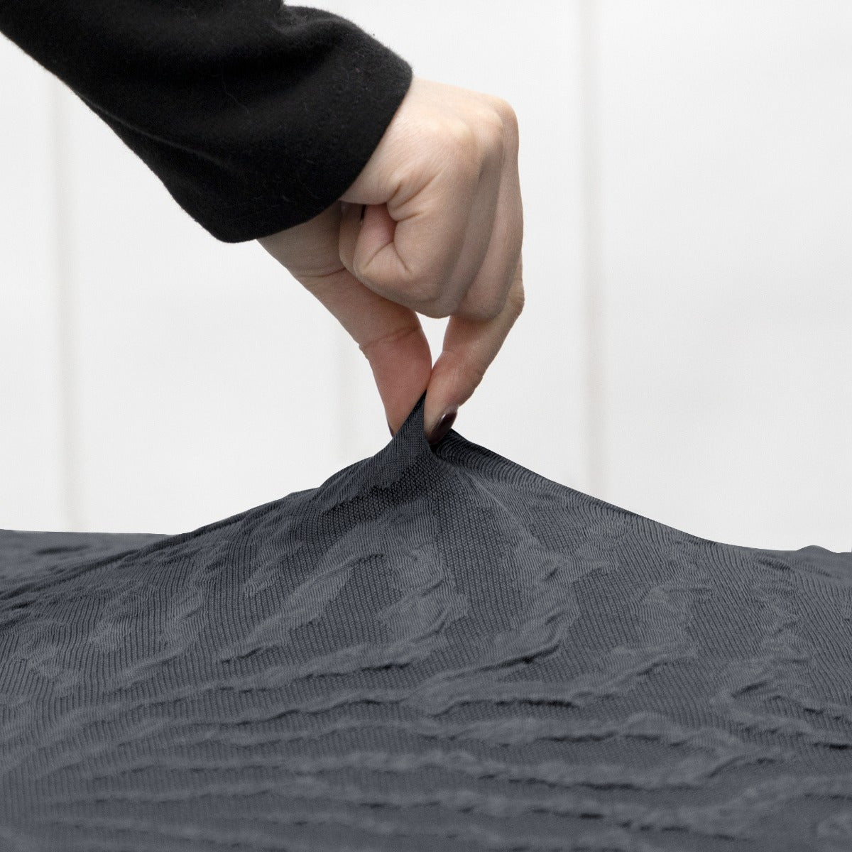 Housse de canapé légère en polyester, mise en situation