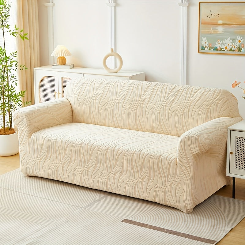 Housse de canapé extensible en tissu matelassé matelassée antidérapante, autre coloris