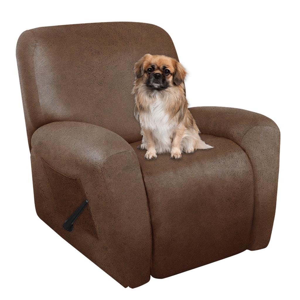 Housse de fauteuil extensible en fibre de lait, vue d'ensemble