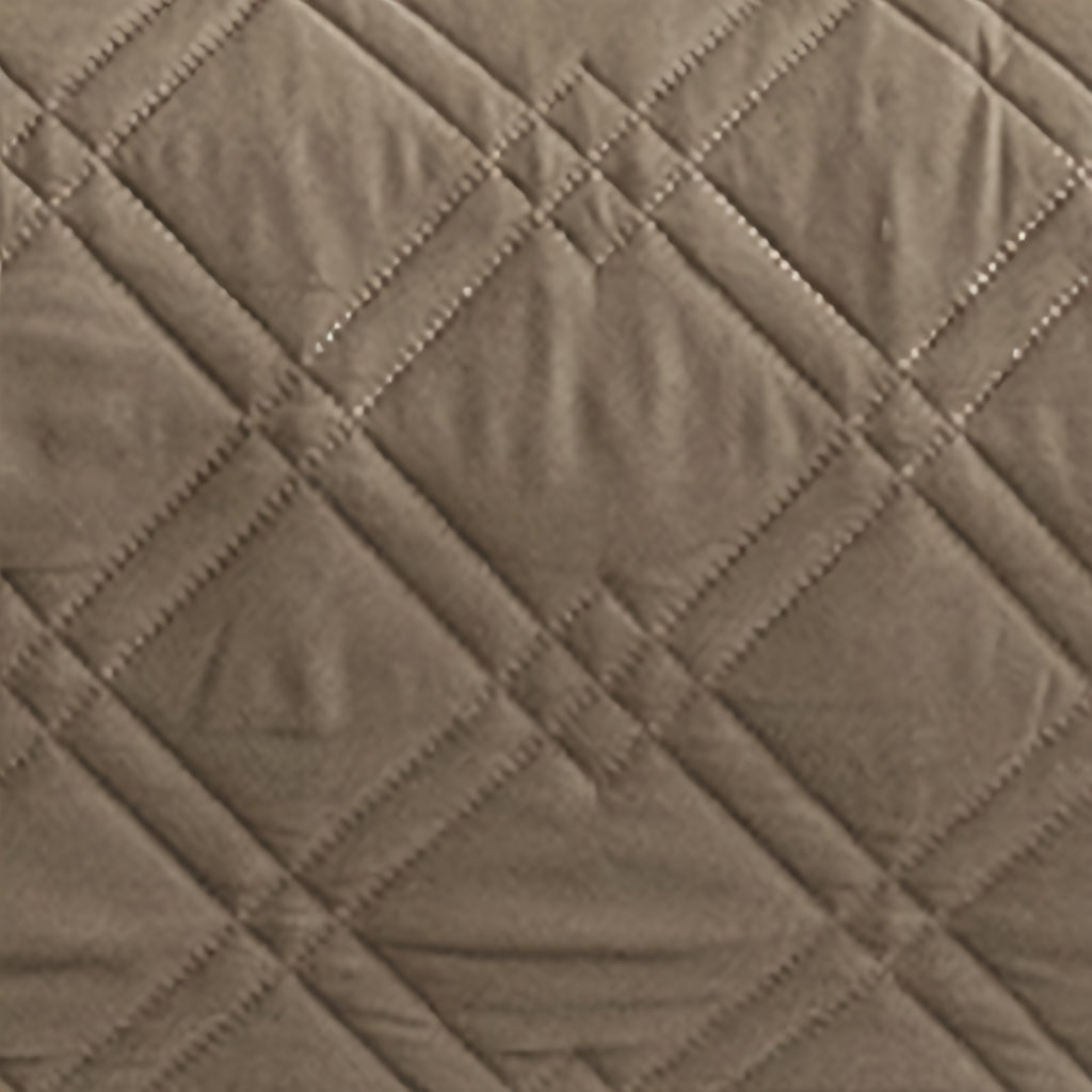 Housse de canapé légère en polyester antidérapante — détail de la matière : polyester