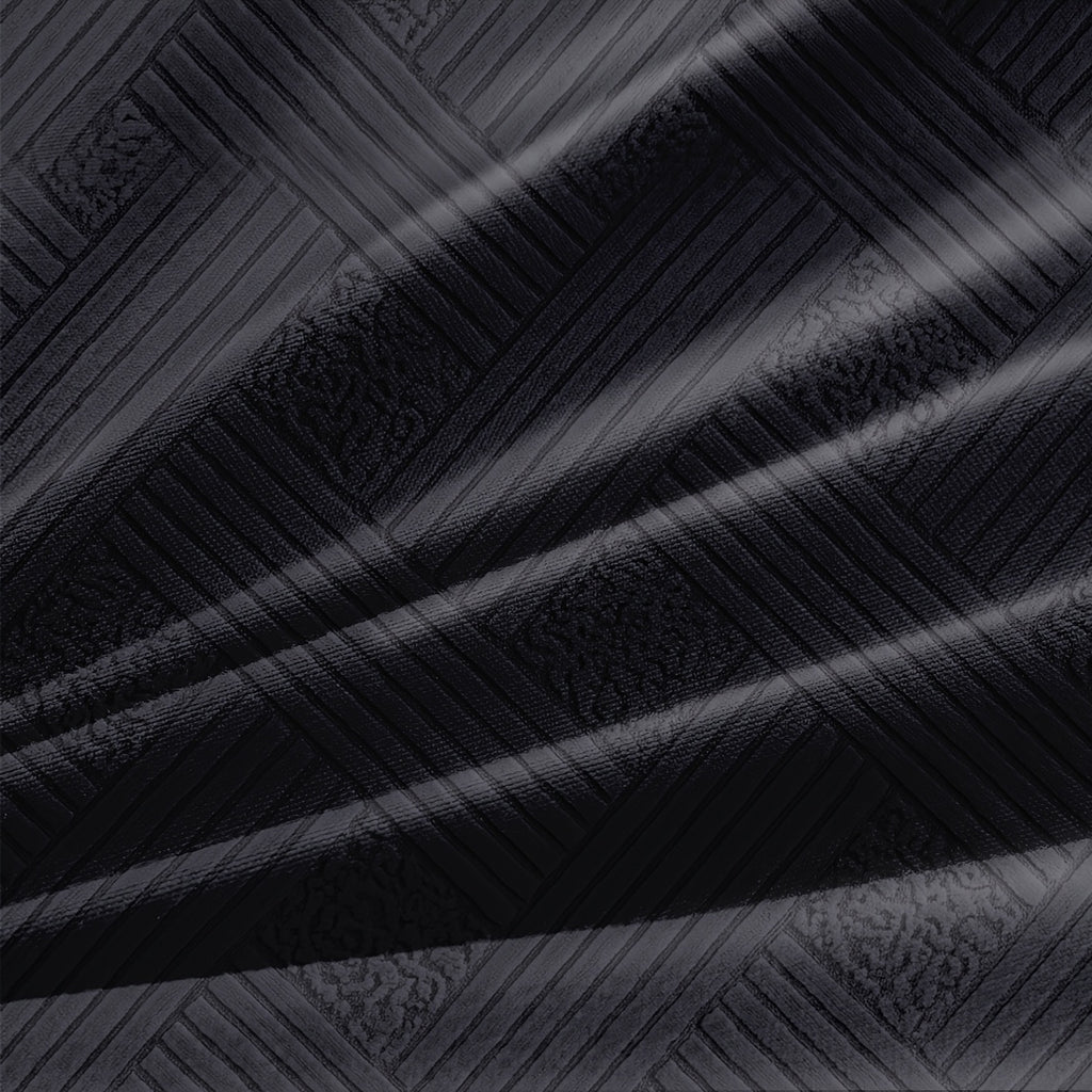Housse de canapé épaisse extensible en polaire jacquard sans accoudoirs, détail de la finition