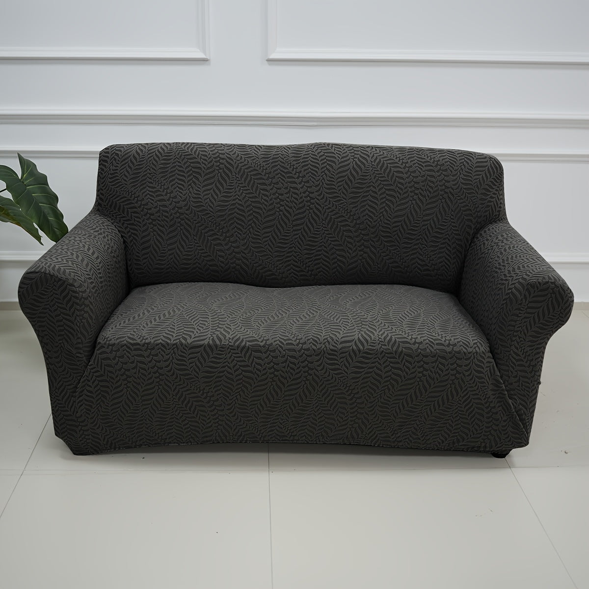 Housse de canapé épaisse extensible en polaire jacquard, autre coloris