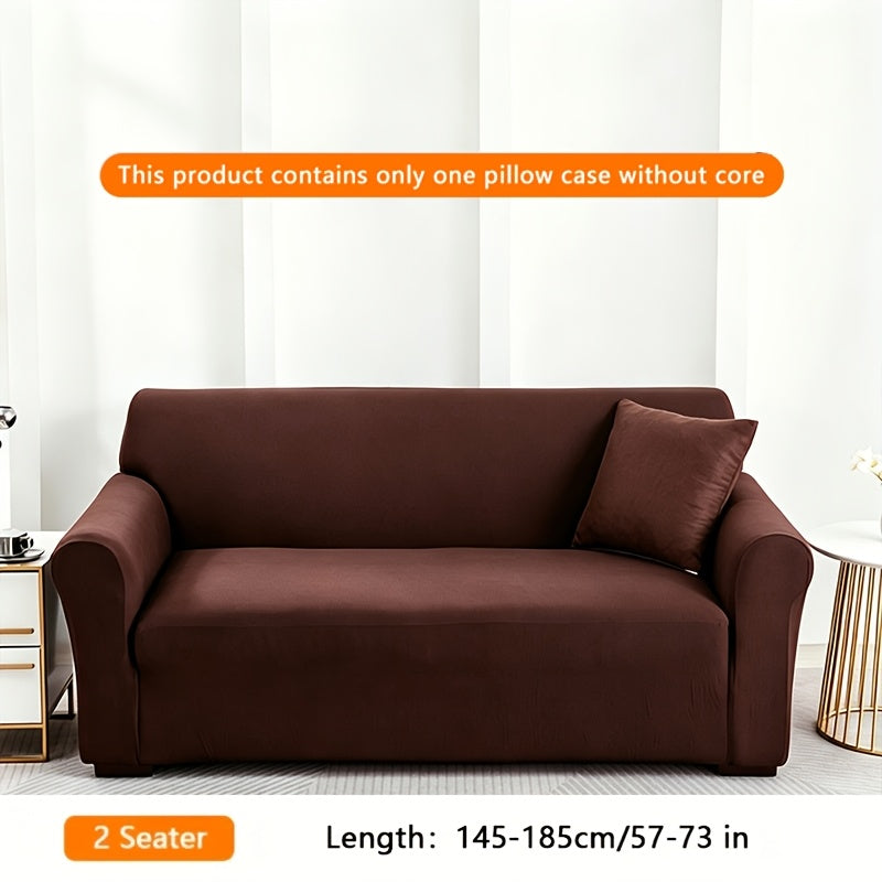 Housse de canapé légère extensible en fibre de lait imprimée, autre coloris