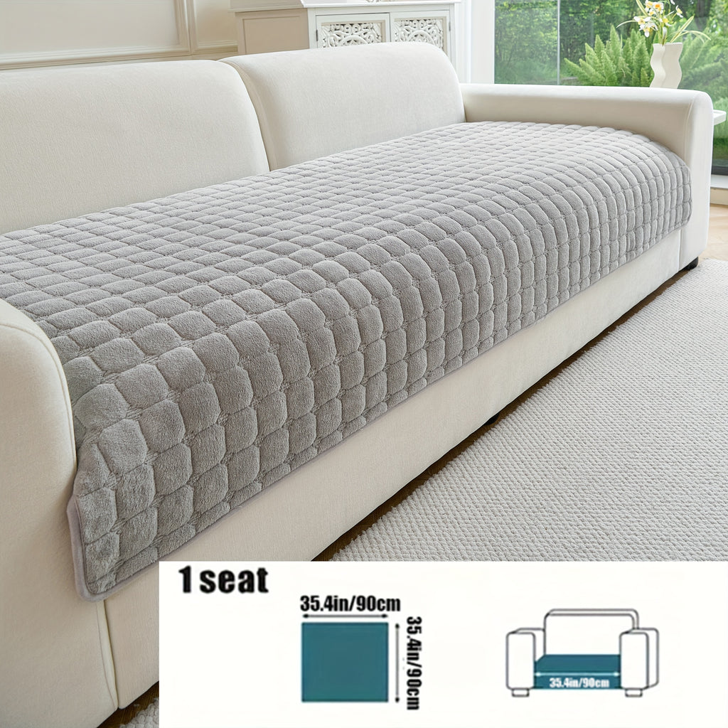 Housse de coussin matelassée, mise en situation