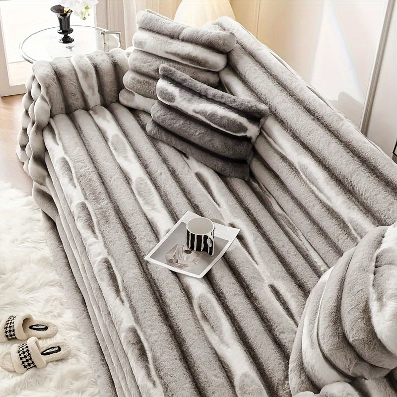 Housse de canapé en peluche, visuel produit