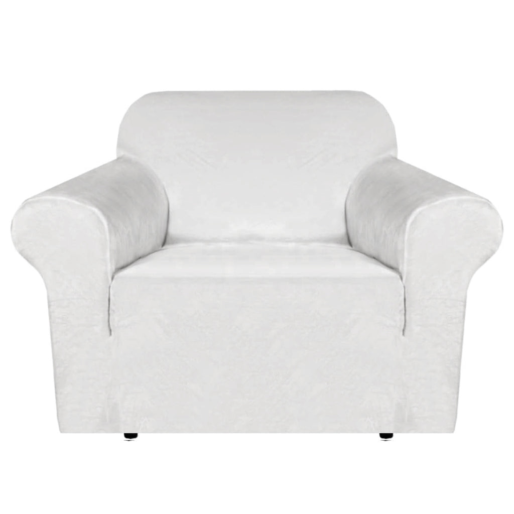 Housse de canapé épaisse extensible en velours pour fauteuil, gros plan sur le tissu