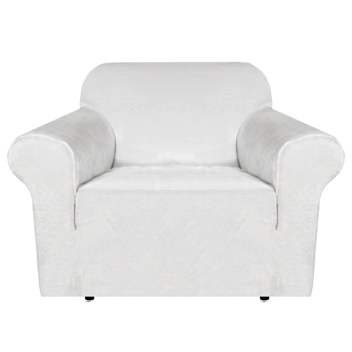 Housse de canapé épaisse extensible en velours pour fauteuil, gros plan sur le tissu