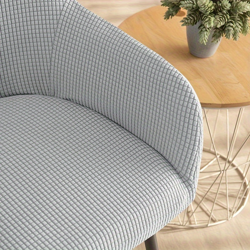 Housse de fauteuil extensible en polyester, vue d'ensemble