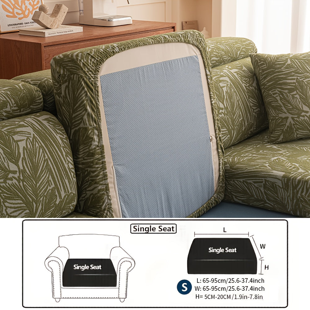 Housse de coussin en polaire, détail de la finition